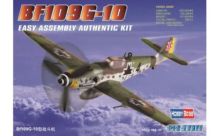 Hobbyboss 1:72 - Bf109G-10