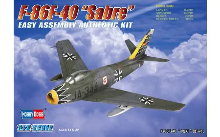 Hobbyboss 1:72 - F-86F-40 Sabre