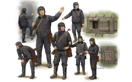 Trumpeter 1:35 - Soviet Soldier - Scud B Crew