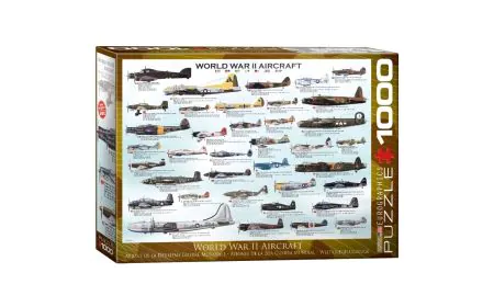 Eurographics Puzzle 1000 Pc - WWII Aircraft