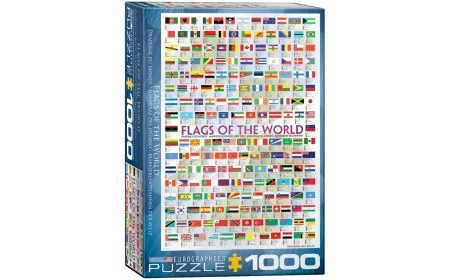 Eurographics Puzzle 1000 Pc - Flags of the World