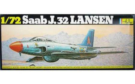 Heller 1:72  - SAAB 32 Lansen