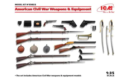 ICM 1:35 - US Civil War Weapons & Equipment