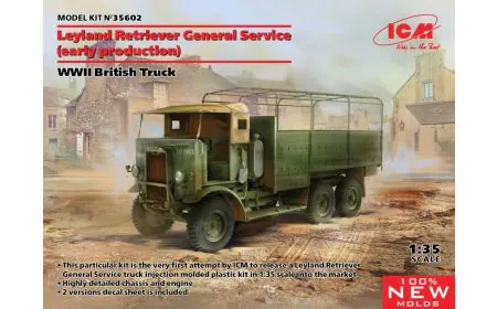 ICM 1:35 - Leyland Retriever WWII British Truck (Early)