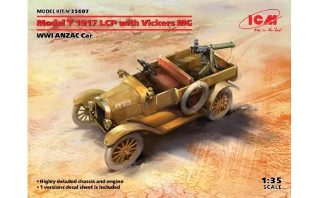 ICM 1:35 - Model T 1917 LCP w/ Vickers MG, WWI, ANZAC Car