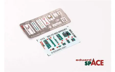 Eduard Space 3D Decals 1:72 - MiG-21MF SPACE (Eduard)