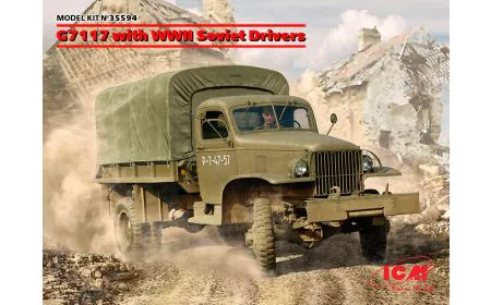 ICM 1:35 - G7117 with WWII Soviet Drivers