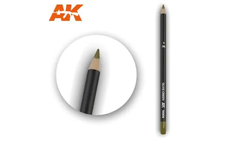 AK Interactive Pencils - Olive Green