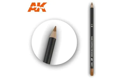 AK Interactive Pencils - Dark Chipping for Wood