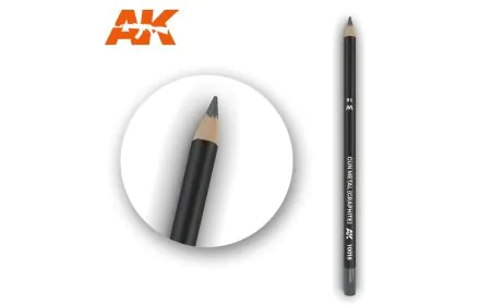 AK Interactive Pencils - Gun Metal (Graphite)