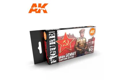 AK Interactive Set - WWII Soviet Uniform Colors