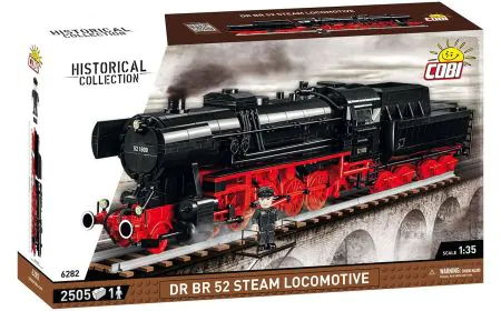 Cobi - Trains - DR BR 52 Steam Locomotive