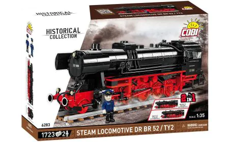 Cobi - Trains - DR BR 52/TY2 Steam Locomotive