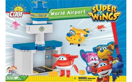 Cobi - Super Wings - World Airport (Jett, Donnie)