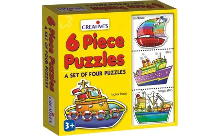 * Creative Early Years - 6 Piece Puzzles