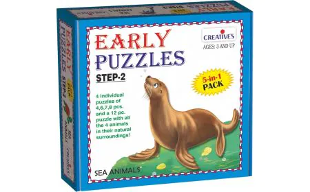 * Creative Early Puzzles Step II - Sea Animals