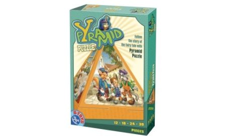 * D-Toys - Pyramid Puzzles (12 -18-24-30 Pcs) - Fairytales 2