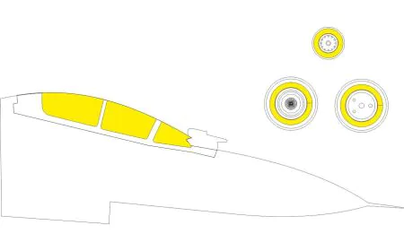 Eduard Mask 1:48 - Su-30SM (Kittyhawk)