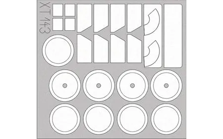 *Eduard Masks 1:35 - K    belwagen Typ 82  1/35