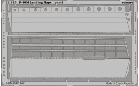 * Eduard Photoetch 1:32 - P -40M Landing Flaps (Hasegawa)