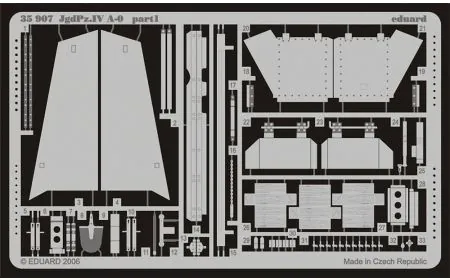 *Eduard Photoetch 1:35 - JgdPz.IV A-0 (Dragon)