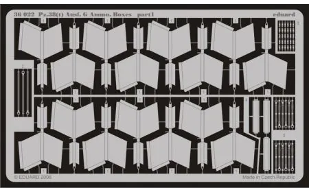 *Eduard Photoetch 1:35 - Pz.38(t) Ausf.G Ammo. Boxes (
