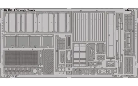 * Eduard Photoetch 1:35 - US Cargo Truck (Italeri)