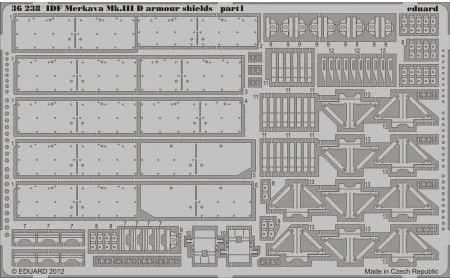 *Eduard Photoetch 1:35 - IDF Merkava Mk IIID Armour Sh