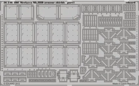 * Eduard Photoetch 1:35 - IDF Merkava Mk.III Shields (Meng)