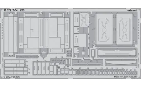 Eduard Photoetch 1:35 - T-54 Main Battle Tank