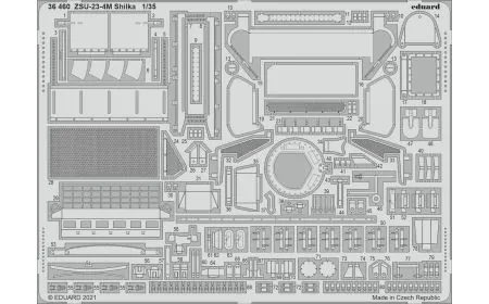 Eduard Photoetch 1:35 - ZSU-23-4M Shilka (Zvezda)