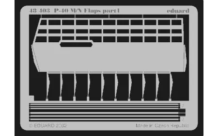 * Eduard Photoetch 1:48 - P -40M/N flaps