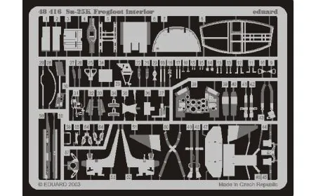 * Eduard P-etch 1:48 - Su-25K Frogfoot Interior (Kopro)