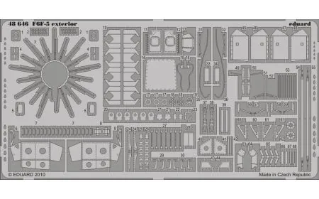 * Eduard Photoetch 1:48 - F6F -5 exterior