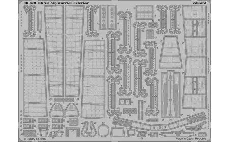 * Eduard P-etch 1:48 - EKA-3 Skywarrior Exterior (Tru)