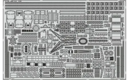 Eduard Photoetch 1:350 - HMS York (TRU)