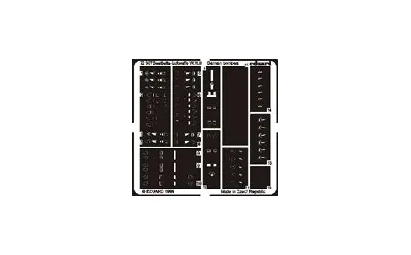 * Eduard Photoetch 1:72 - Seatbelts Luftwaffe Bombers