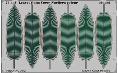 * Eduard P-etch 1:72 - Leaves Palm Cocos Nucifera Colour