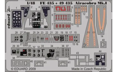 *Eduard Photoetch (Zoom) 1:48 Airacobra Mk.I S.A. (Hase)