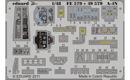 * Eduard P-etch (Zoom) 1:48 A-4N S.A. (Hasegawa)