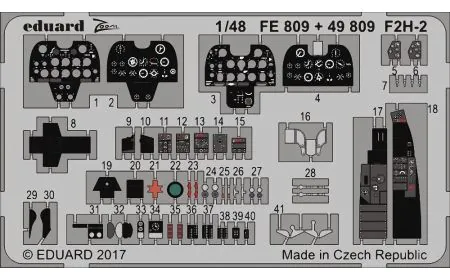 Eduard Photoetch (Zoom) 1:48 - F2H-2 Banshee (Kittyhawk)