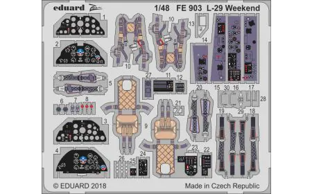 Eduard Photoetch (Zoom) 1:48 - L-29 Weekend  1/48