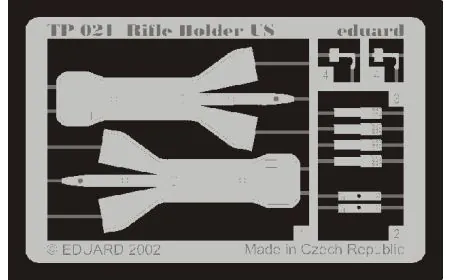 *Eduard P-etch (Zoom) 1:35 - Rifle Holder US