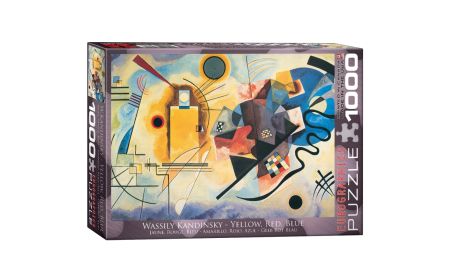 Puzzle 1000 Pc - Yellow, Red, Blue / Kandinsky