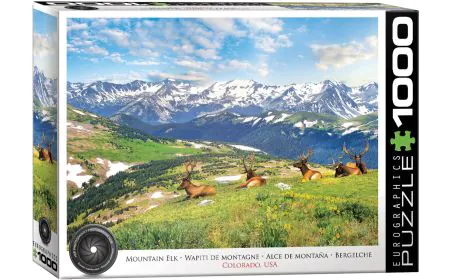 Eurographics Puzzle 1000 Pc - Mountain Elks