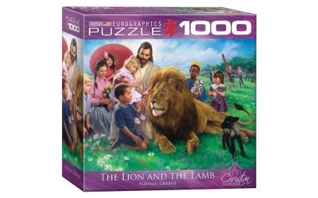 *Eurographics Puzzle 1000 Pc - The Lion and the Lamb (MO)