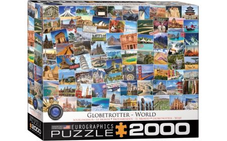 Eurographics Puzzle 2000 Pc - World Globetrotter