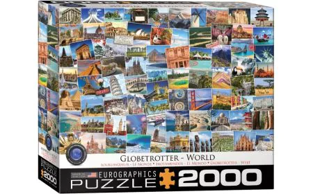 Eurographics Puzzle 2000 Pc - World Globetrotter