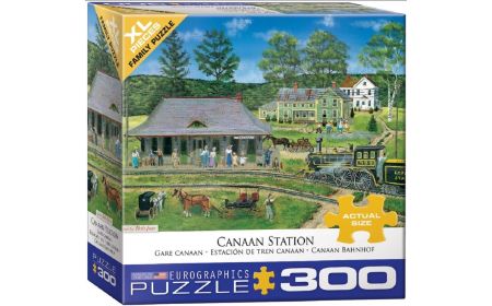 Eurographics Puzzle 300 pc - Canaan Station