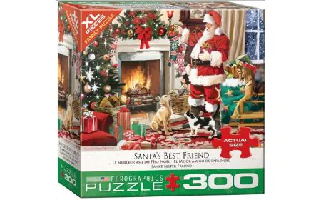 Eurographics Puzzle 300 Pc - Santa's Best Friend